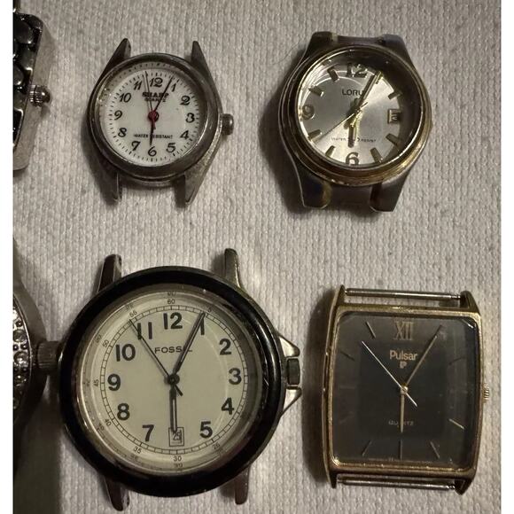 Quartz Watches (11) Fossil Rumours Tilt Pulsar Geneva Lorus Sharp Night Out - Picture 5 of 16